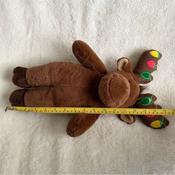 Build A Bear Hal The Moose Reindeer Plush Light Antlers 16” Christmas Stuffed - Picture 6 of 6